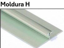 Moldura H 3mm Marmol PVC 2.5m 🔷