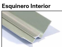 Esquinero Int 3mm Marmol PVC 2.5m 🔷