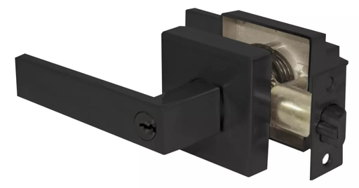 [CM-HE6001RNGH] HE6001RNGH 🈂️CERRADURA DE MANIJA MILAN RECAMARA Negro Mate